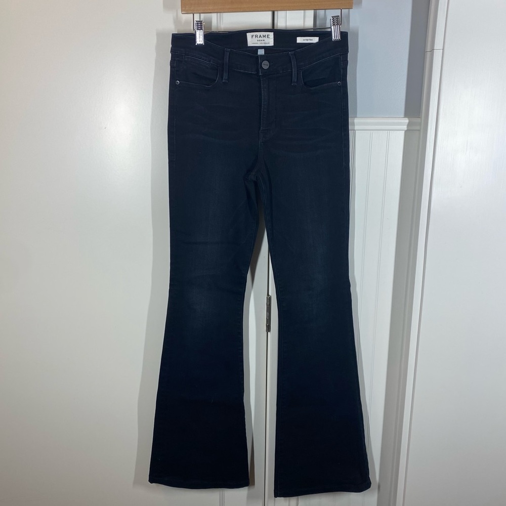 Frame Denim Women's Flare Jeans - Dark Blue